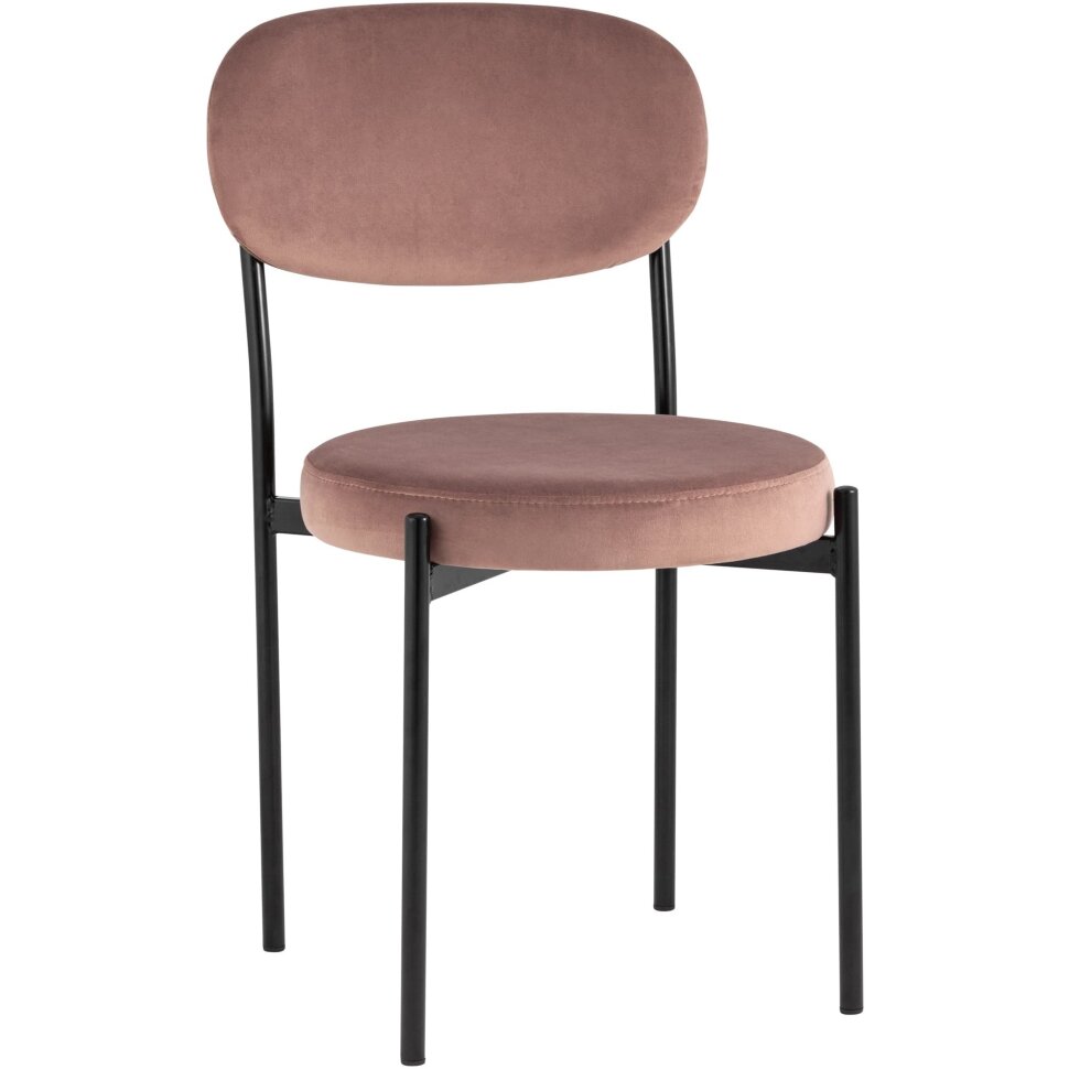 Стул Stool Group для кухни Бриф велюр пыльно-розовый ножки металл Стул Stool Group для кухни Бриф велюр пыльно-розовый ножки металл