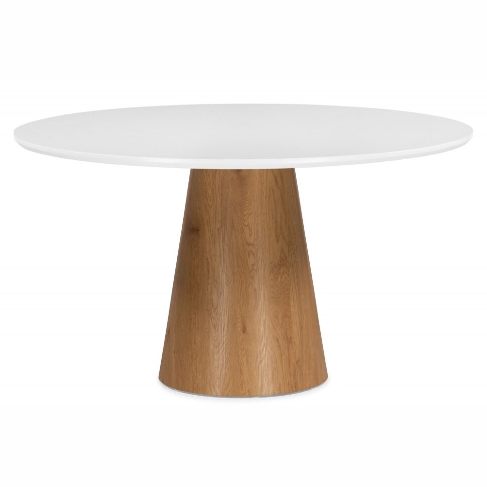Стол деревянный Huge 120х75 white / brown Стол деревянный Huge 120х75 white / brown