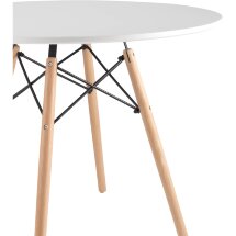 Стол Eames DSW D90