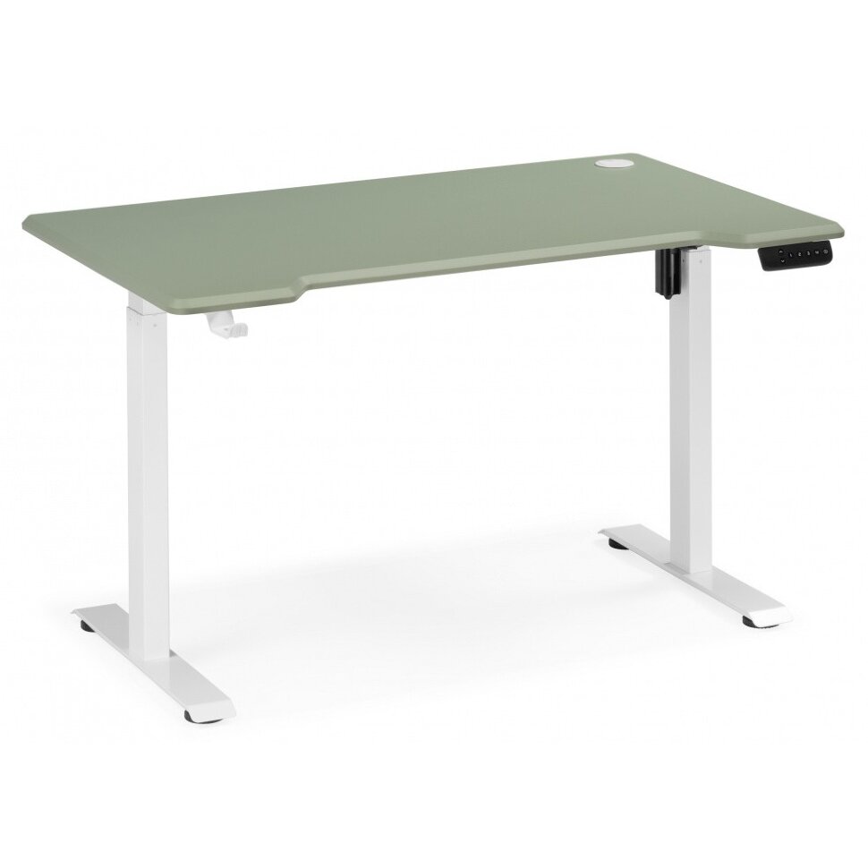 Компьютерный стол Маркос 140х80 зеленый / белый Компьютерный стол Маркос 140х80 зеленый / белый