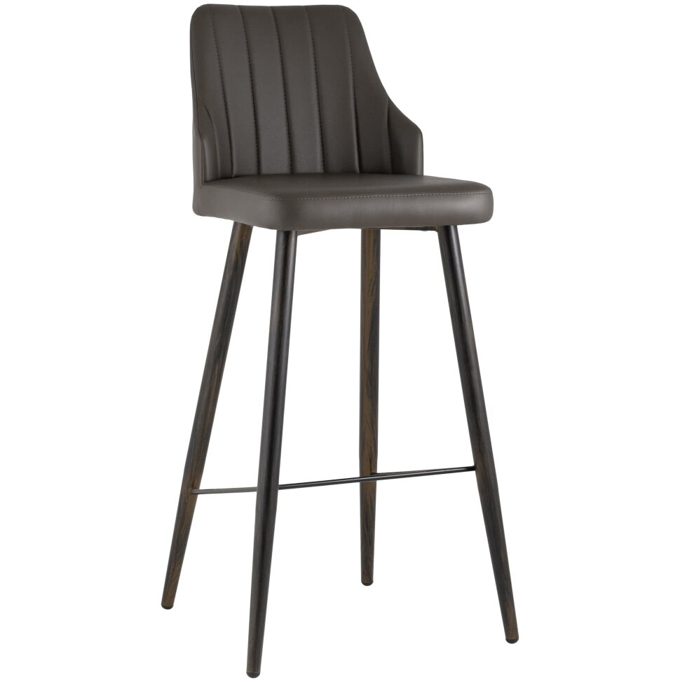 Стул барный Stool Group Коналл экокожа таупе металлические ножки Стул барный Stool Group Коналл экокожа таупе металлические ножки