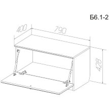 Обувница для прихожей Б6.1-2