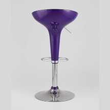 Барный стул Stool Group Bomba (Бомба) фиолетовый газ-лифт, пластик, хром