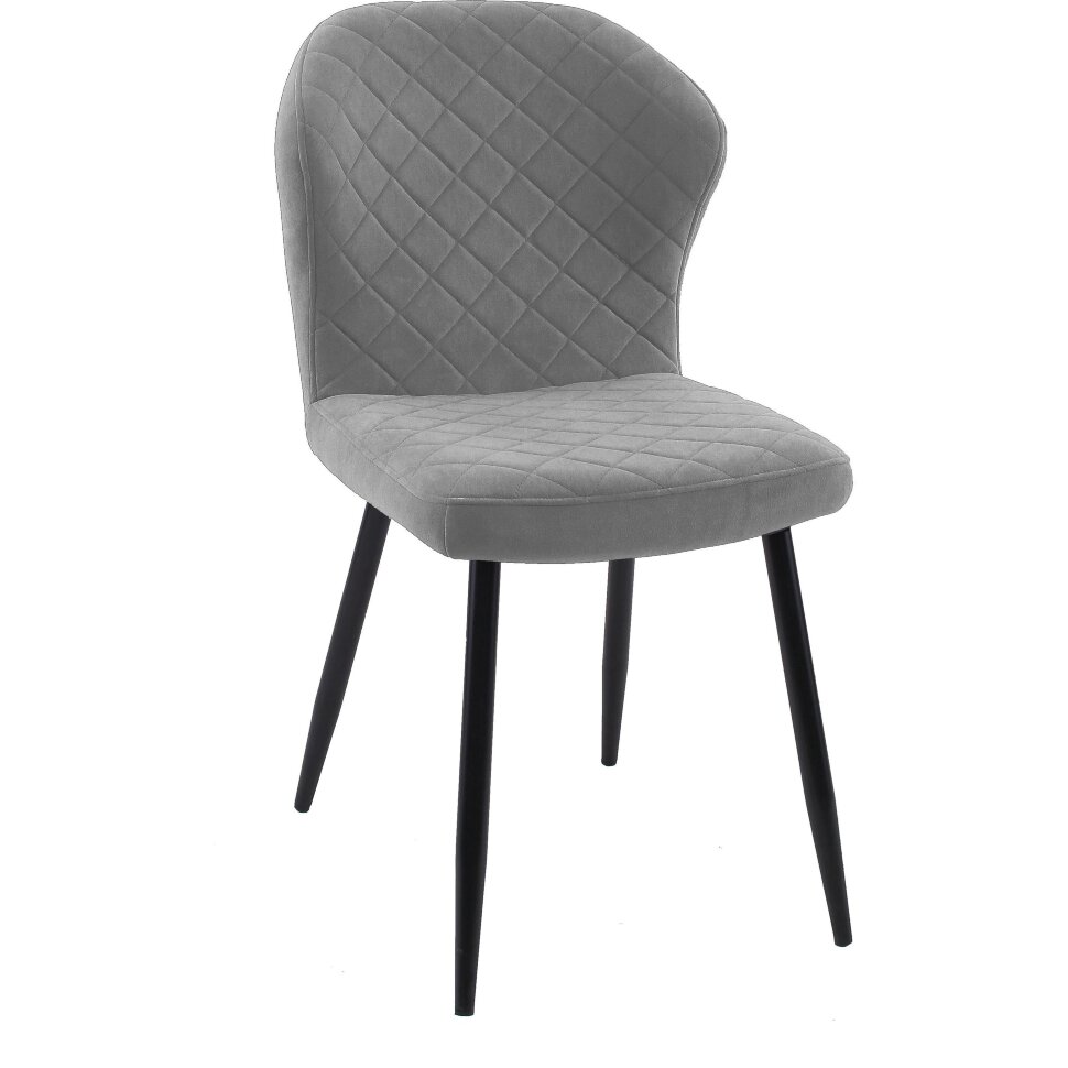 Стул DikLine 239М B22 GREY, ножки черные Стул DikLine 239М B22 GREY, ножки черные